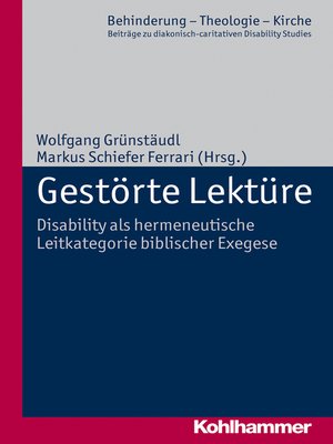 cover image of Gestörte Lektüre